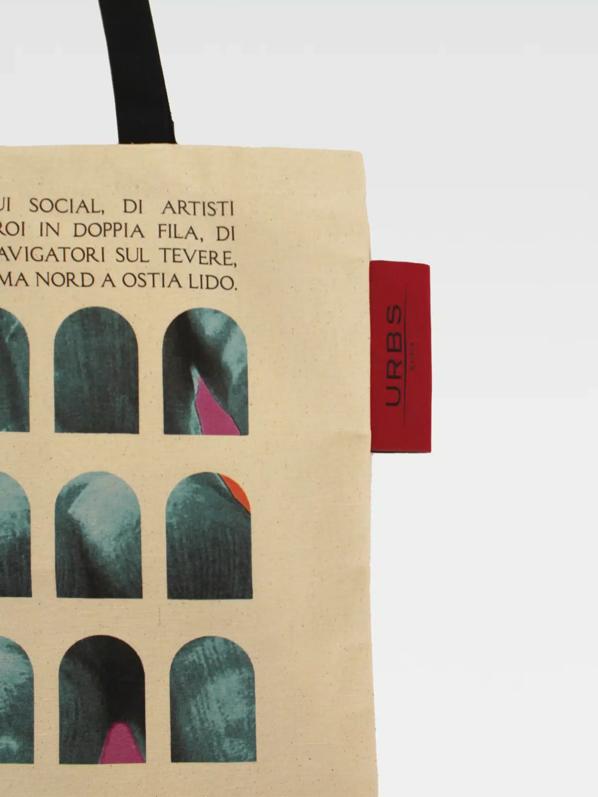 Shopper Culosseo in Cotone Ecosostenibile
