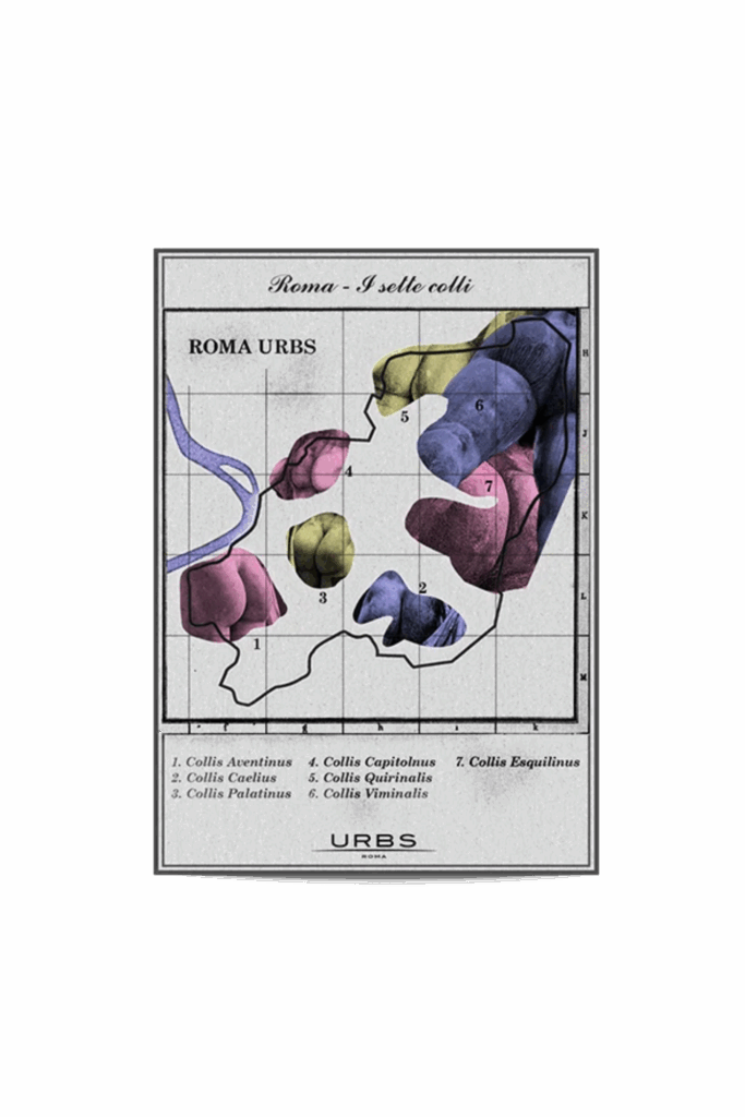 Poster Sette Colli di Roma