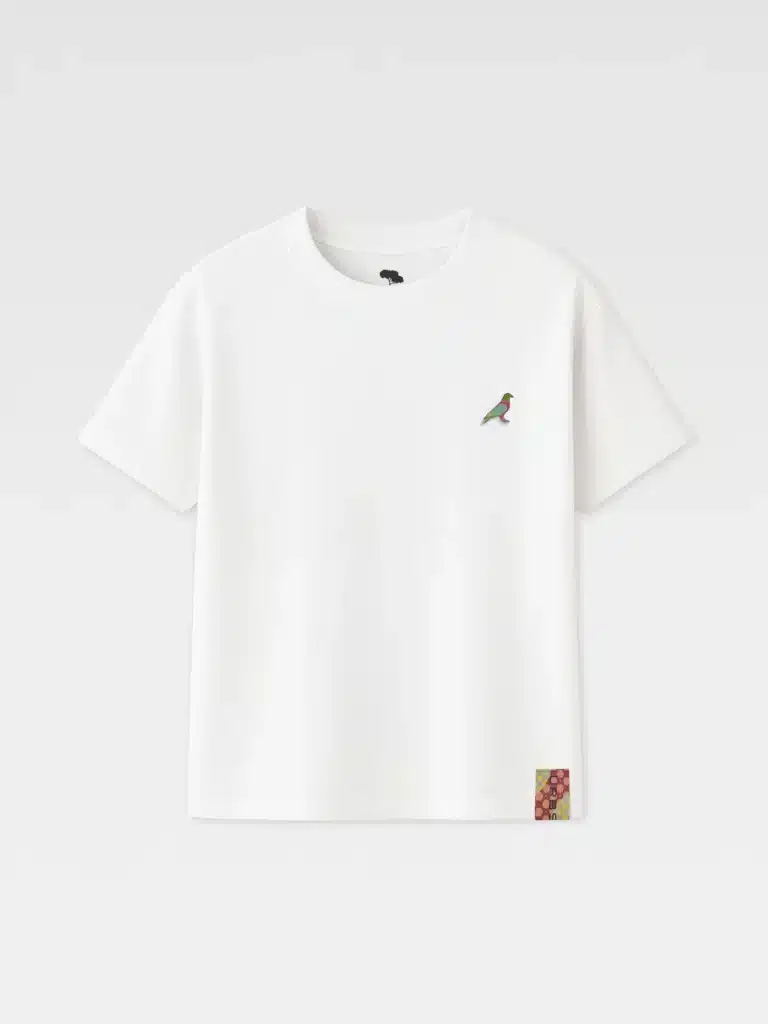 T-Shirt Spilla Piccione bianca