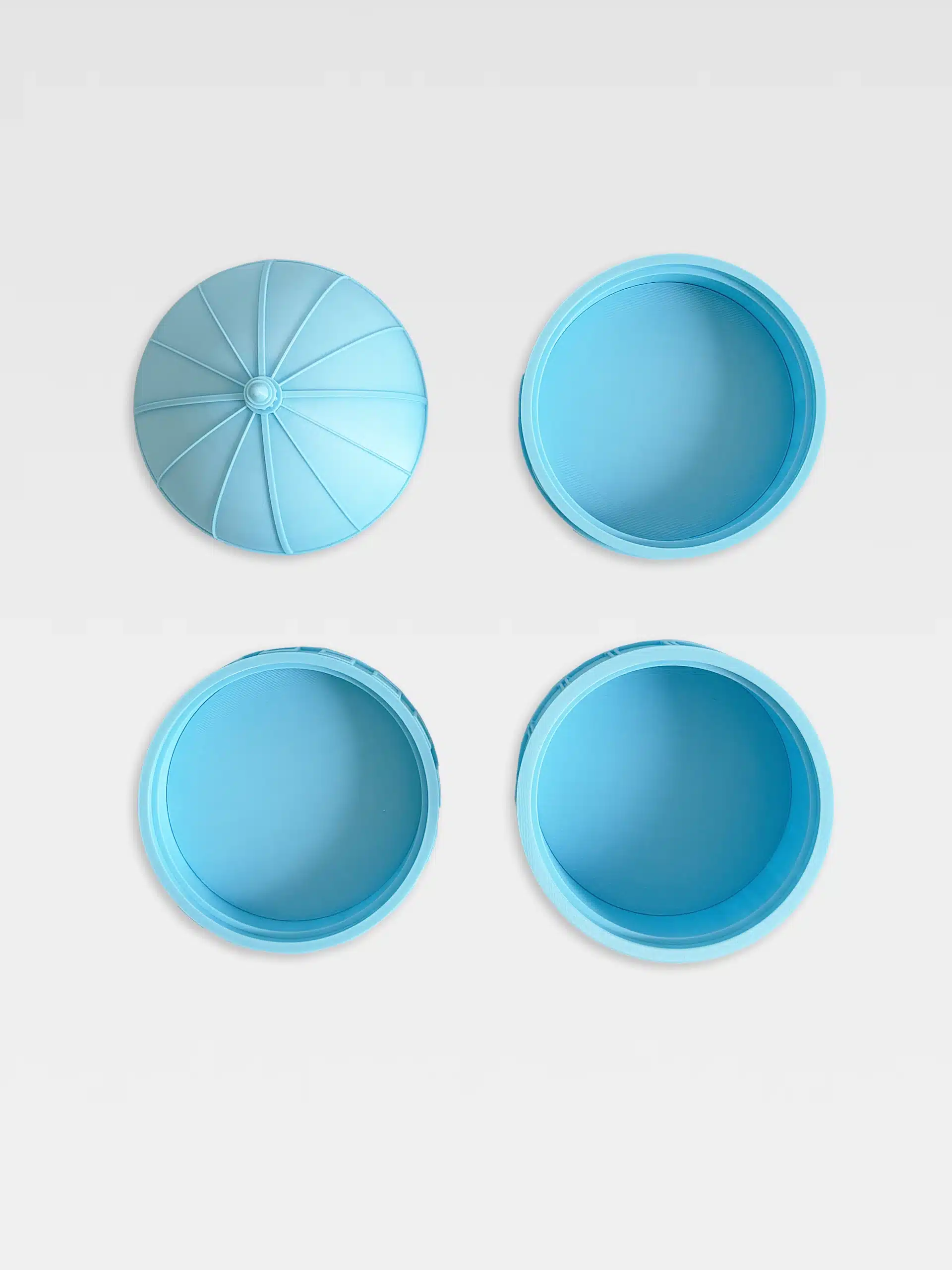 Cupola Medium Fluo Azzurra