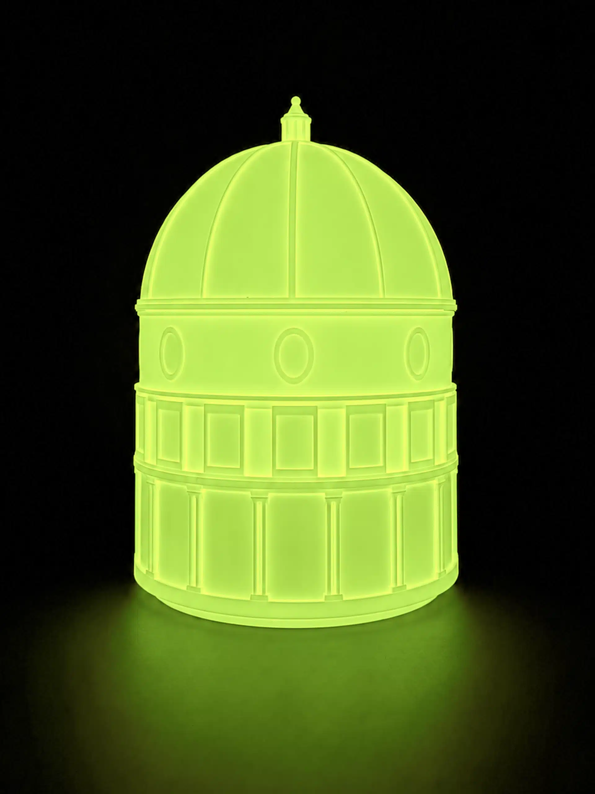 Cupola Medium Fluo Gialla